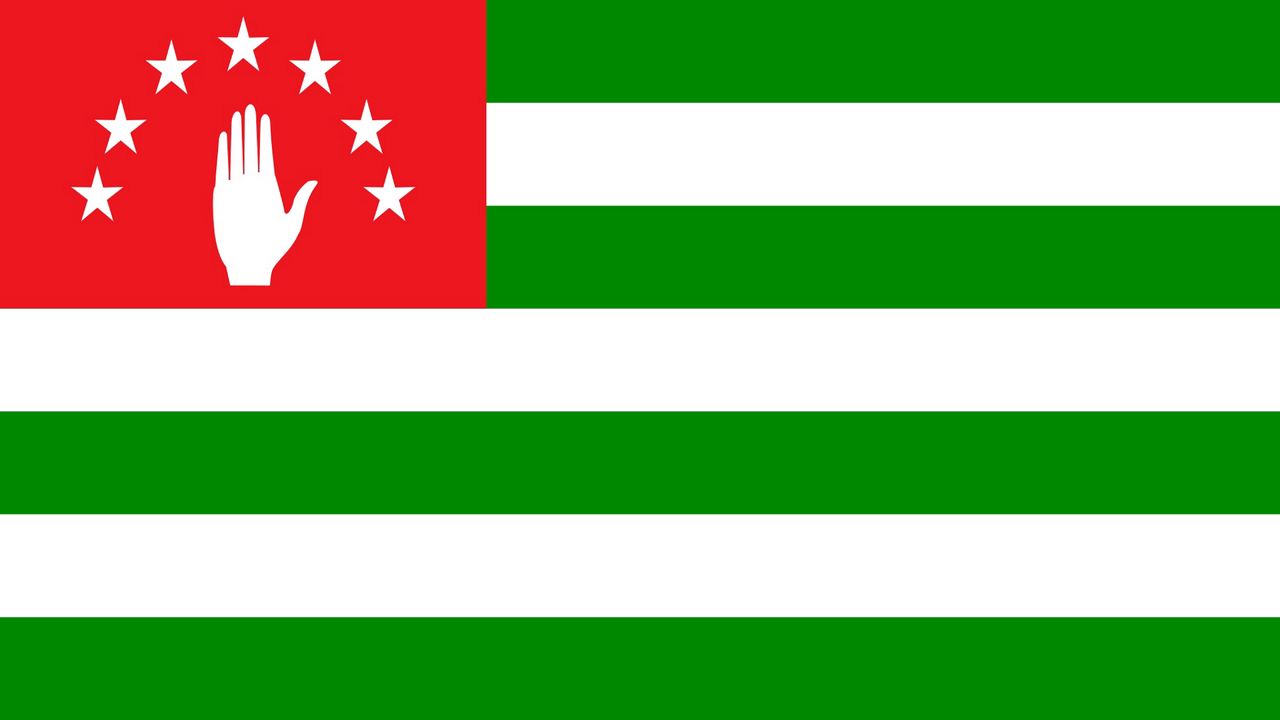 Wallpaper flag, abkhazia, republic, symbolism