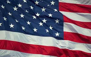 Preview wallpaper flag, america, usa, fabric