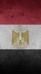 Preview wallpaper flag, egypt, symbolism, texture