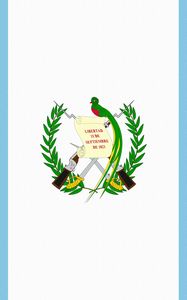 Preview wallpaper flag, emblem, guatemala
