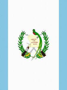 Preview wallpaper flag, emblem, guatemala