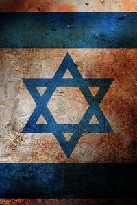 Preview wallpaper flag, israel, color, surface, paint