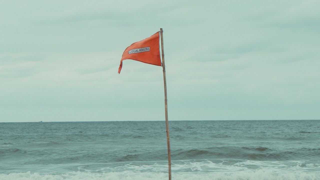Wallpaper flag, ocean, water, waves