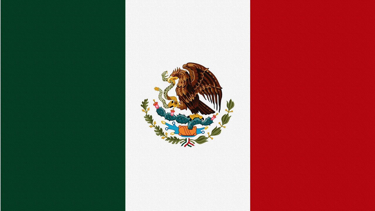 Wallpaper flag, snake, mexico, eagle