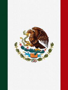 Preview wallpaper flag, snake, mexico, eagle