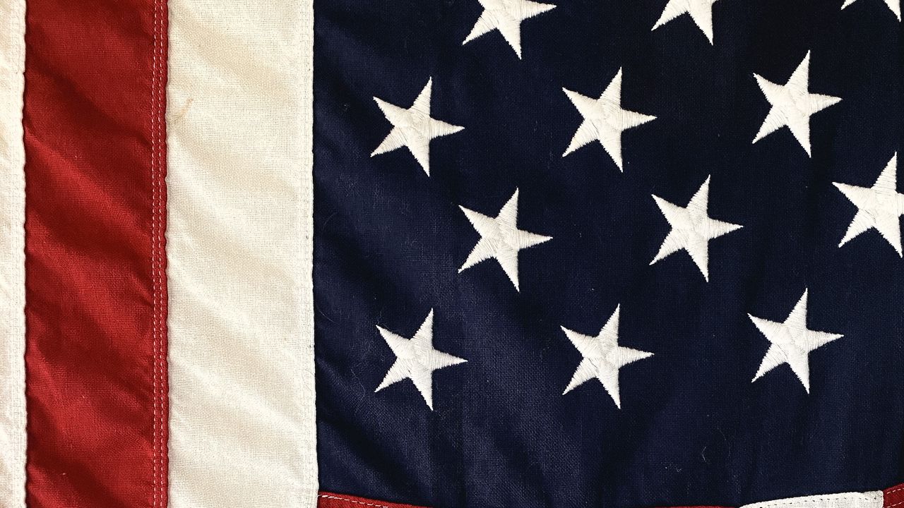 Wallpaper flag, stars, stripes, usa hd, picture, image