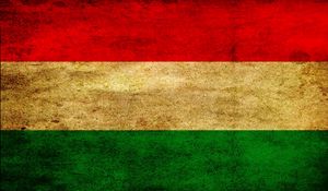 Preview wallpaper flag, stripes, hungary, symbols