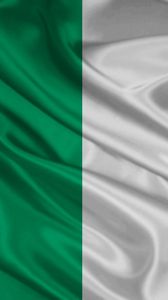 Preview wallpaper flag, symbols, colors, materials, silk, nigeria