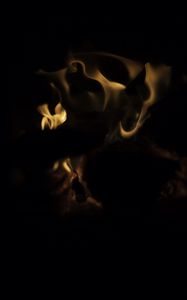 Preview wallpaper flame, shadow, fire, darkness