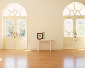 Preview wallpaper flooring, doors, light, room