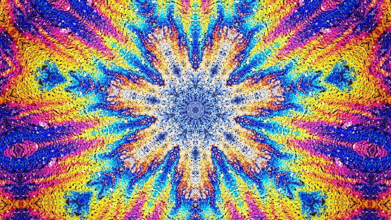 Wallpaper flower, background, graphic, vivid, multi-colored