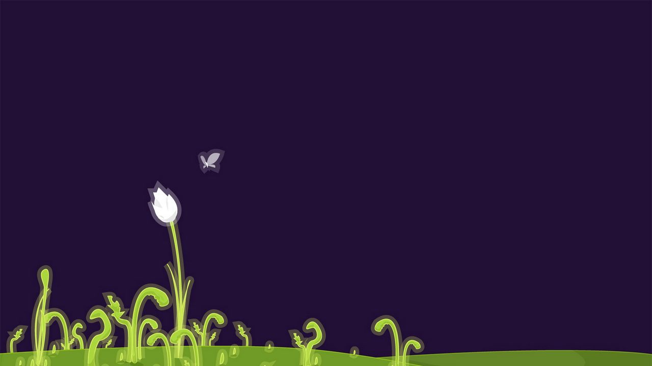 Wallpaper flower, field, art, drawing, grass, plant