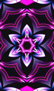 Preview wallpaper flower, figure, background, abstraction