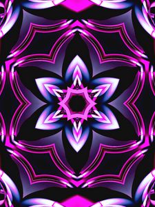 Preview wallpaper flower, figure, background, abstraction