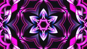 Preview wallpaper flower, figure, background, abstraction