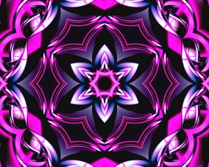 Preview wallpaper flower, figure, background, abstraction