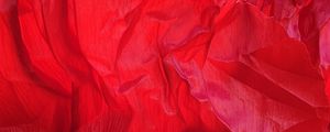 Preview wallpaper flower, petals, crumpled, red, texture