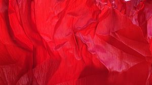 Preview wallpaper flower, petals, crumpled, red, texture