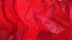 Preview wallpaper flower, petals, crumpled, red, texture
