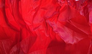 Preview wallpaper flower, petals, crumpled, red, texture