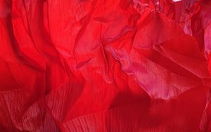 Preview wallpaper flower, petals, crumpled, red, texture