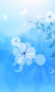 Preview wallpaper flowers, abstract, background, pattern