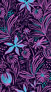 Preview wallpaper flowers, art, patterns, texture