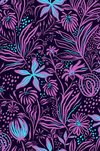 Preview wallpaper flowers, art, patterns, texture