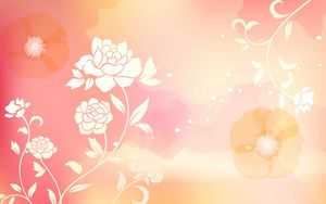 Preview wallpaper flowers, background, light, field