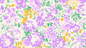 Preview wallpaper flowers, background, number