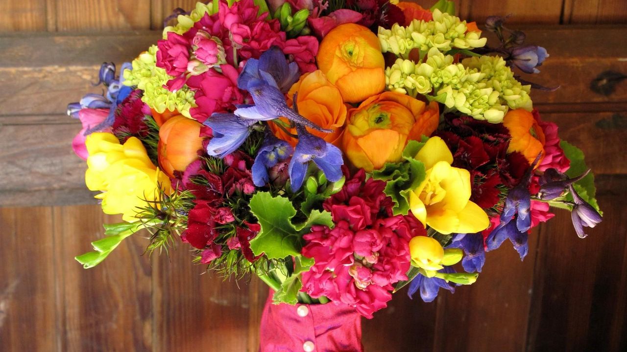 Wallpaper flowers, bouquet, bright, beautiful, design