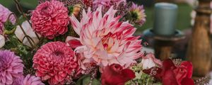 Preview wallpaper flowers, bouquet, composition, decoration