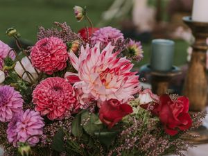 Preview wallpaper flowers, bouquet, composition, decoration