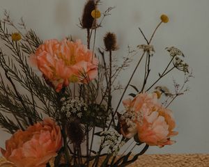 Preview wallpaper flowers, bouquet, composition, aesthetics