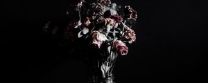 Preview wallpaper flowers, bouquet, dark
