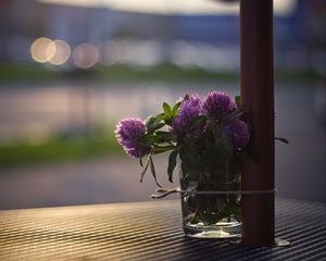 Preview wallpaper flowers, bouquet, vase, buds