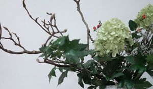 Preview wallpaper flowers, bouquet, vase, aesthetics, composition
