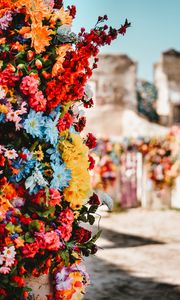 Preview wallpaper flowers, colorful, composition, bouquet