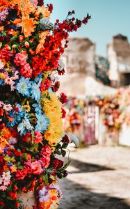 Preview wallpaper flowers, colorful, composition, bouquet