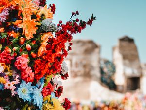 Preview wallpaper flowers, colorful, composition, bouquet