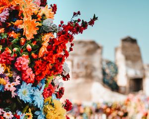 Preview wallpaper flowers, colorful, composition, bouquet