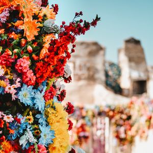 Preview wallpaper flowers, colorful, composition, bouquet