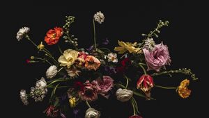 Preview wallpaper flowers, composition, bouquet, colorful