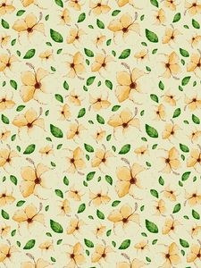 Preview wallpaper flowers, leaves, pattern, floral, art