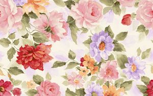 Preview wallpaper flowers, light, background, bright