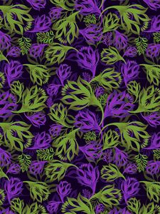 Preview wallpaper flowers, pattern, ornament, art