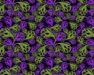 Preview wallpaper flowers, pattern, ornament, art