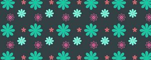 Preview wallpaper flowers, patterns, texture, background