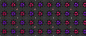 Preview wallpaper flowers, patterns, texture, pink, purple