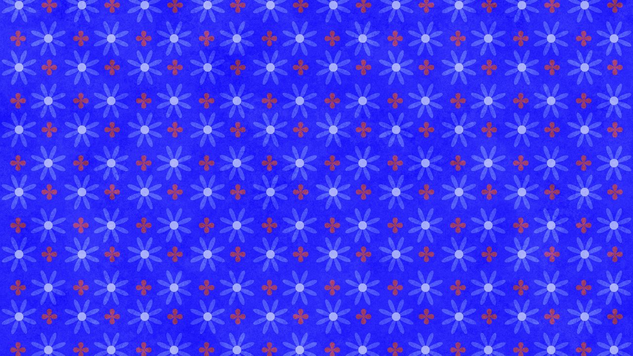 Wallpaper flowers, patterns, texture, dots, blue